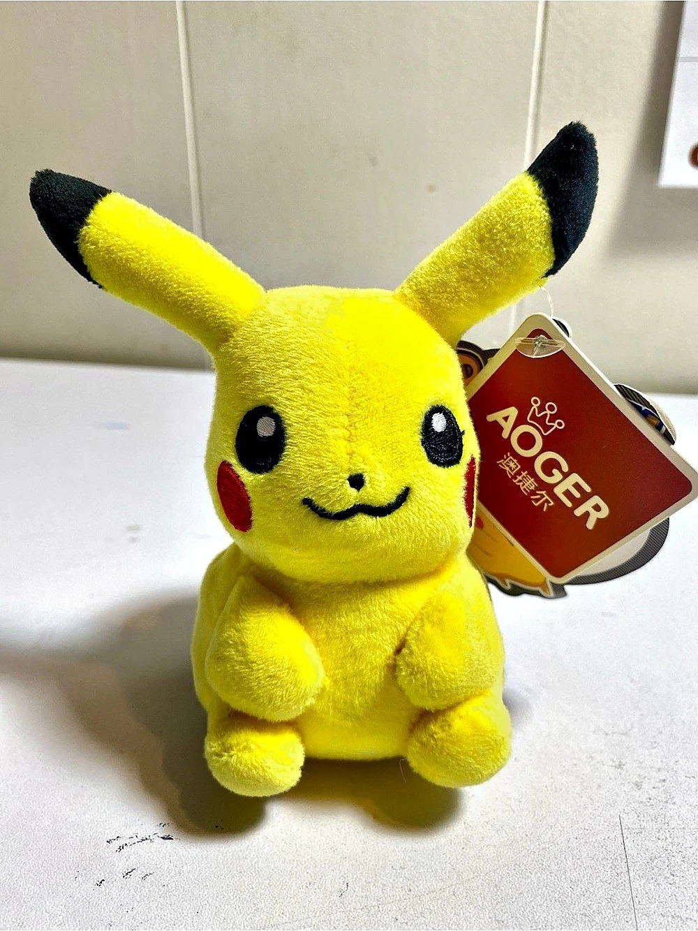 Pokémon Pikachu Aoger 4” Mini Plush NWT Asia Exclusive